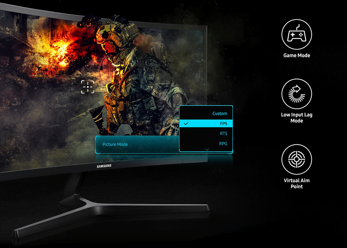 Foto 5 Samsung LC24RG50FQIXCI