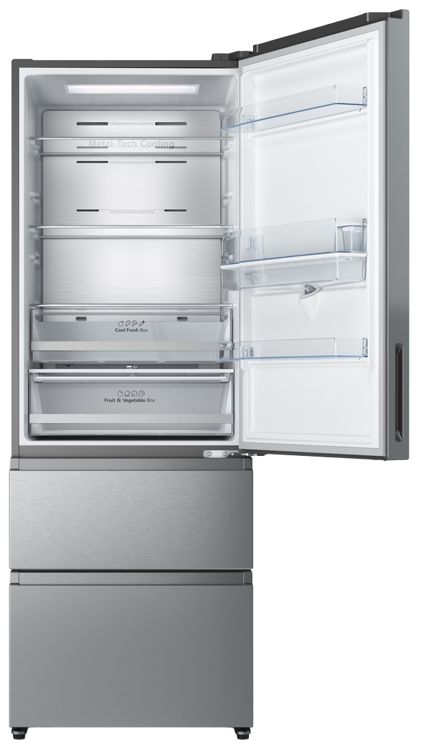 Frigider Hisense deschis