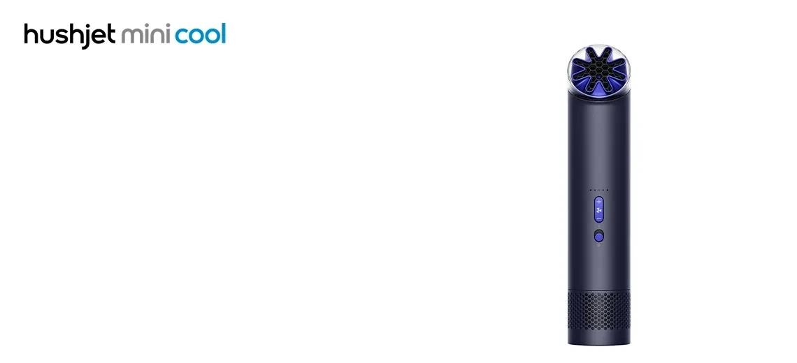 Ventilatorul portabil Dyson HushJet Mini Cool